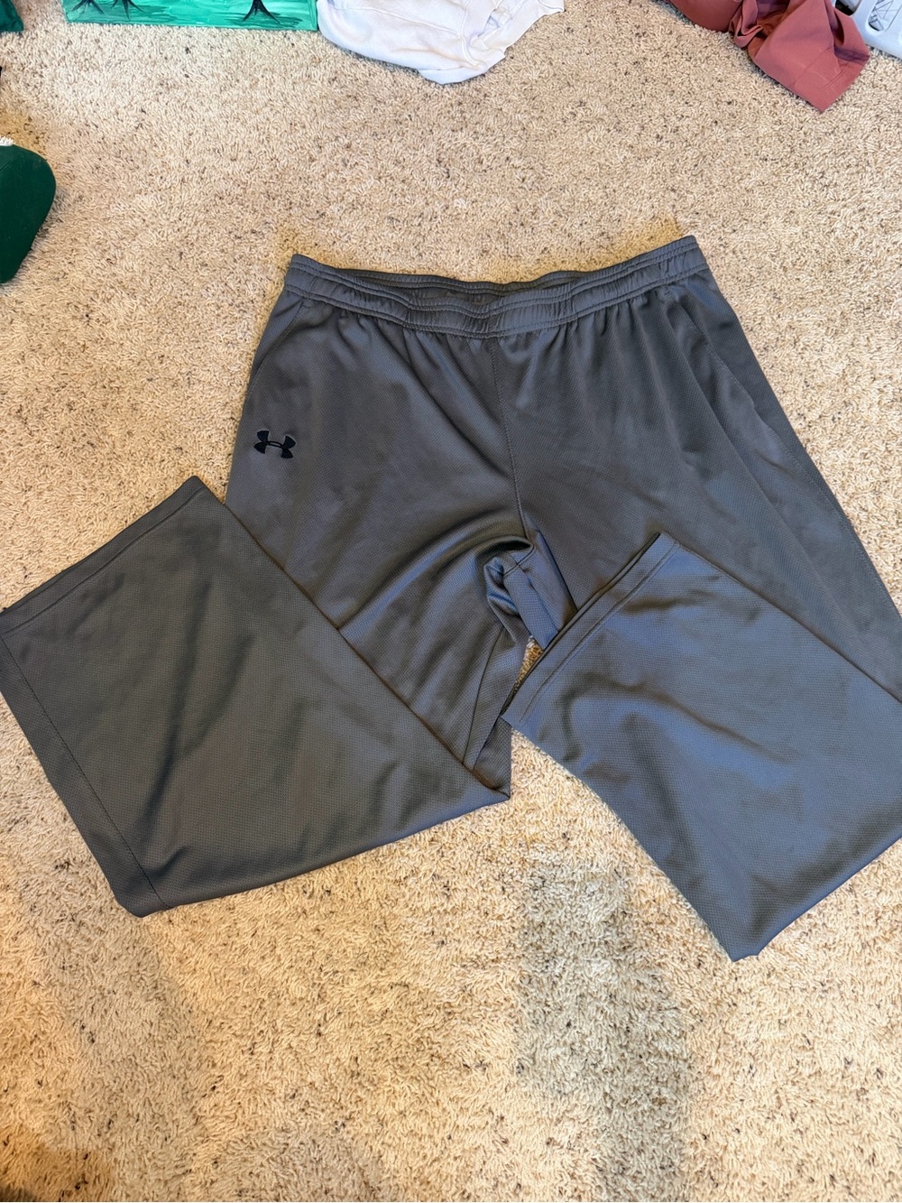 Under Armour Men's Charcoal Gray Performance Joggers